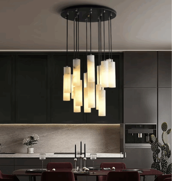 Serville natural marble Pendant Lights